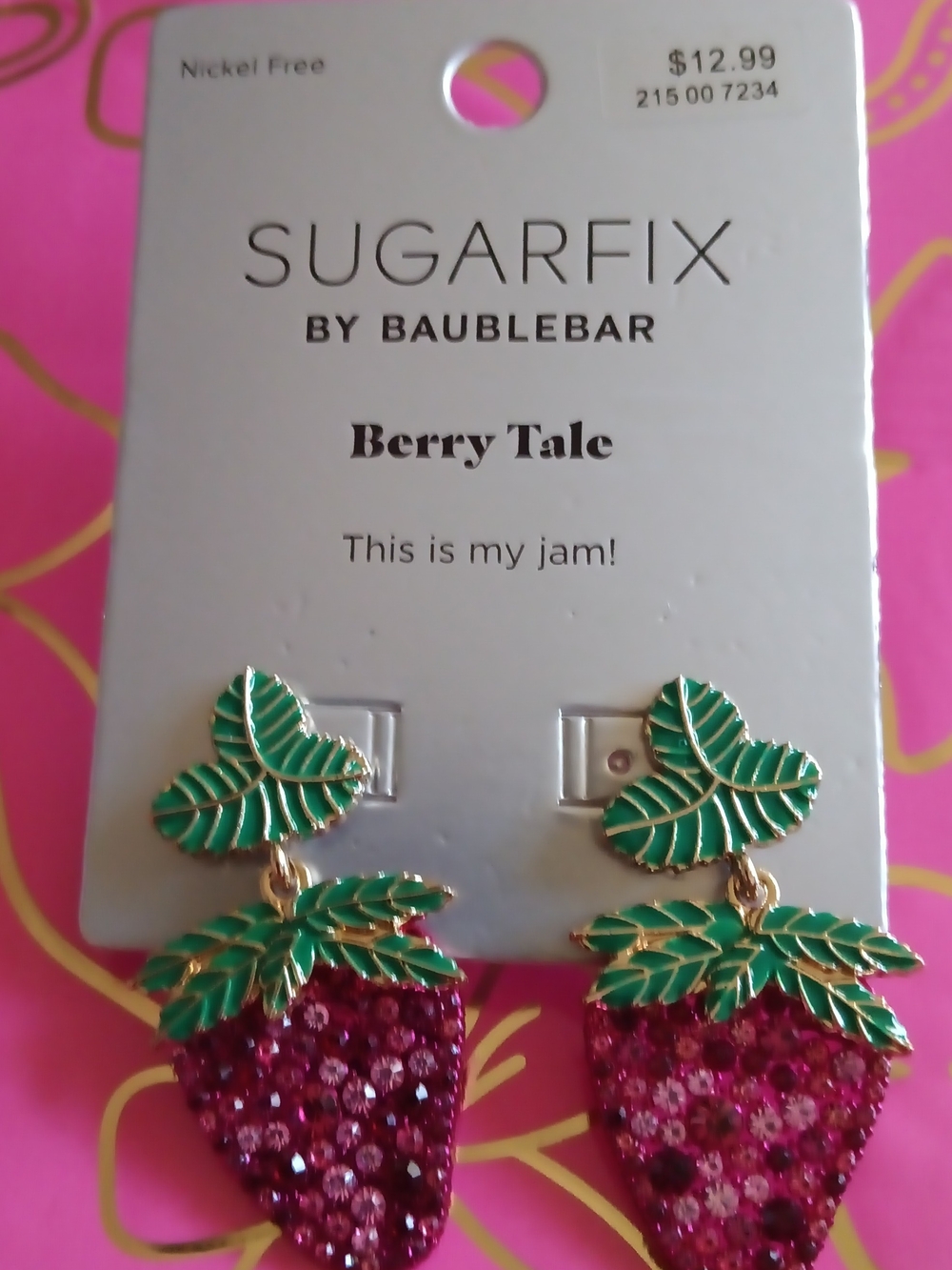 SUGARFIX BY BAUBLEBAR BERRY TALE EARRINGS